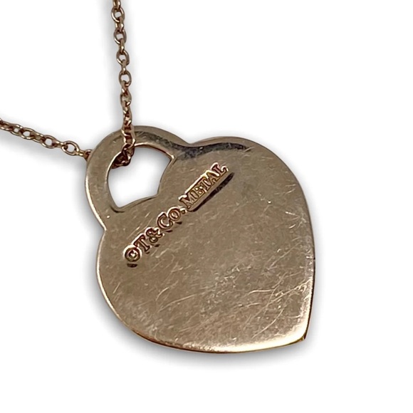 Tiffany & Co. Rose Gold Heart Necklace - Picture 4 of 5